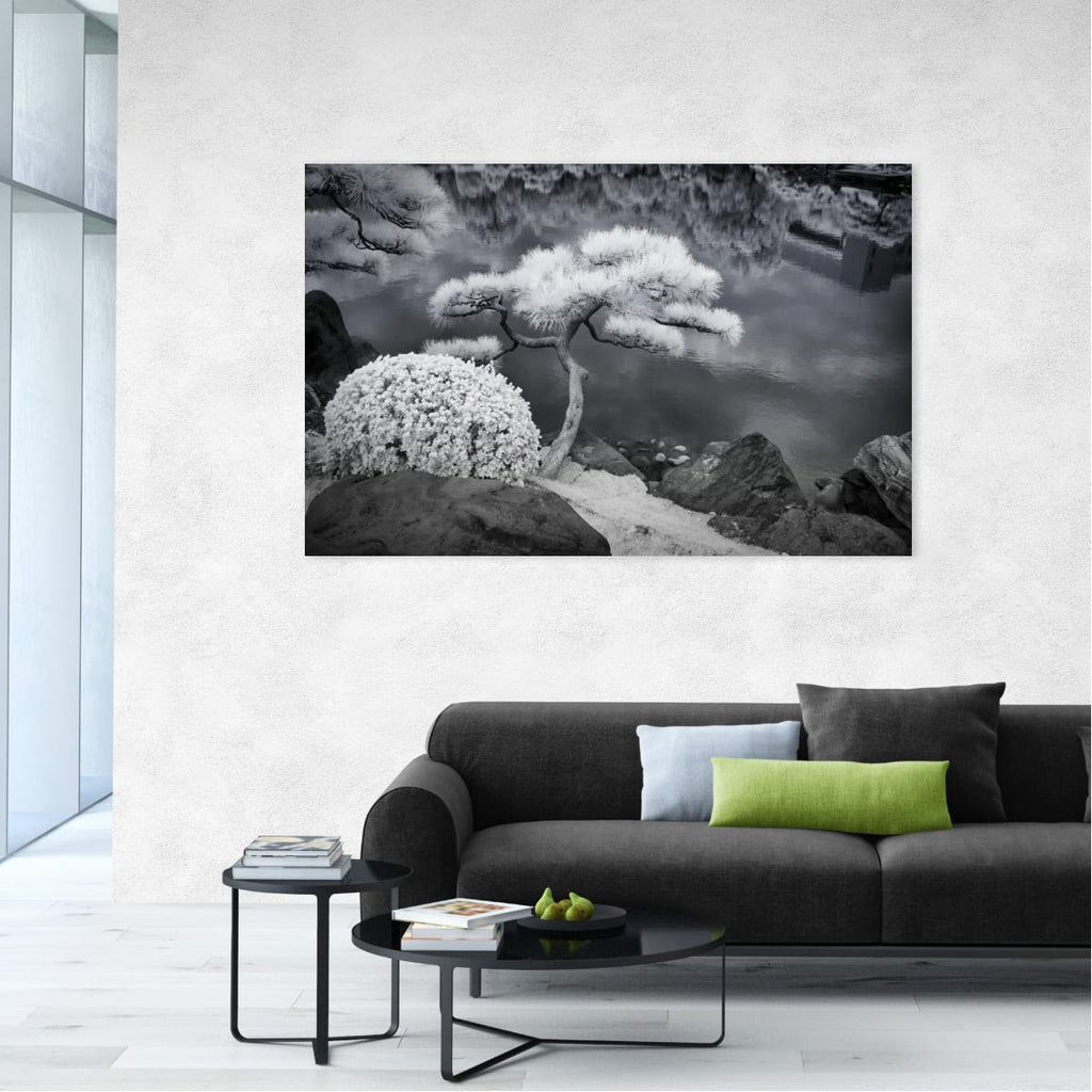 Kiyosumi Garden, Tokyo – Zen Landscape Wall Art