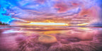 Lee Point, Northern Territory – Pink Sunset Coastal Wall Art