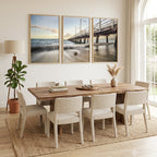 Timeless Tides – Picnic Bay Jetty Triptych Wall Art