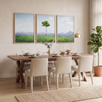 Hinterland Majesty – One Tree Hill, Maleny Triptych Wall Art