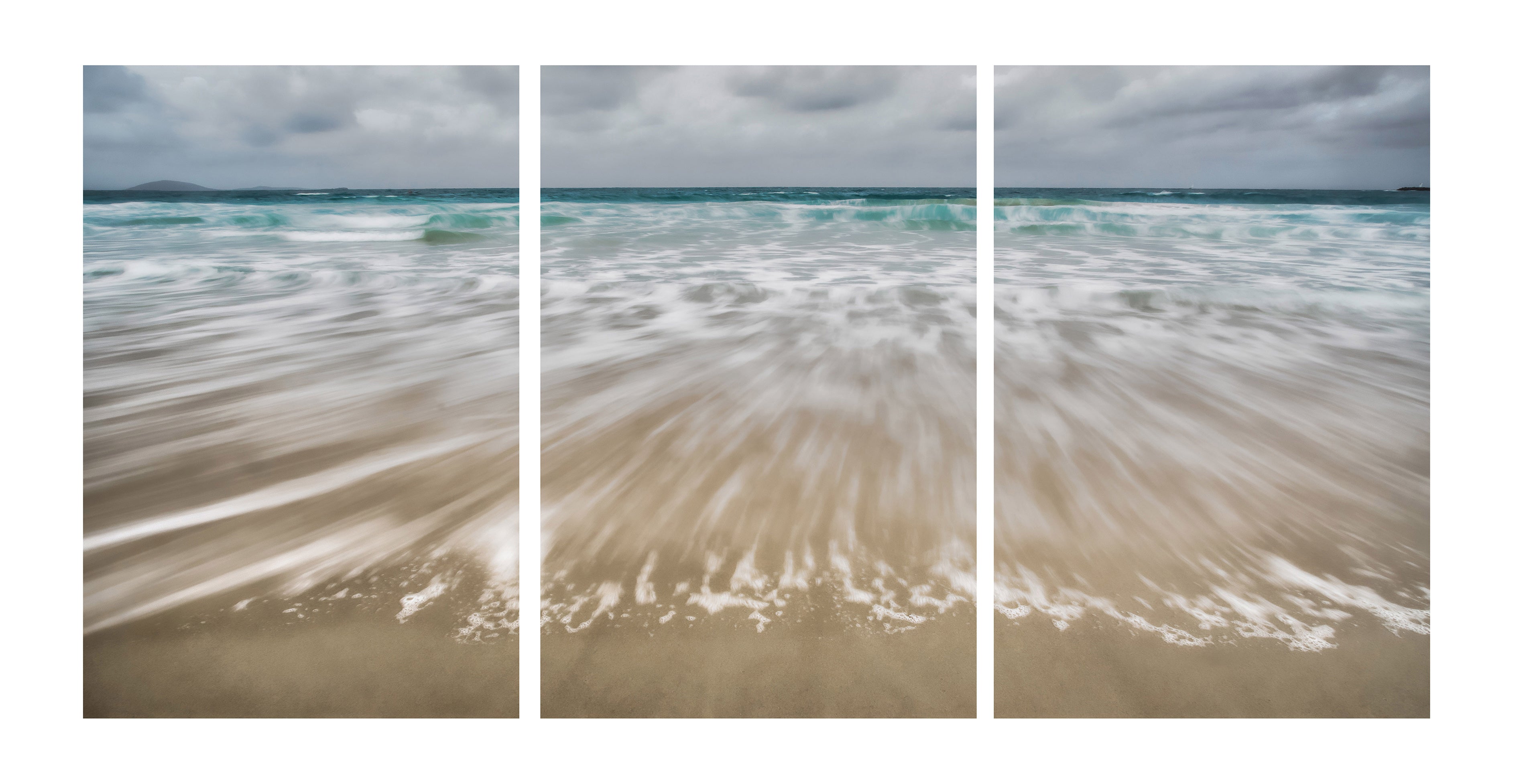 Ocean Motion – Mooloolaba Triptych Wall Art