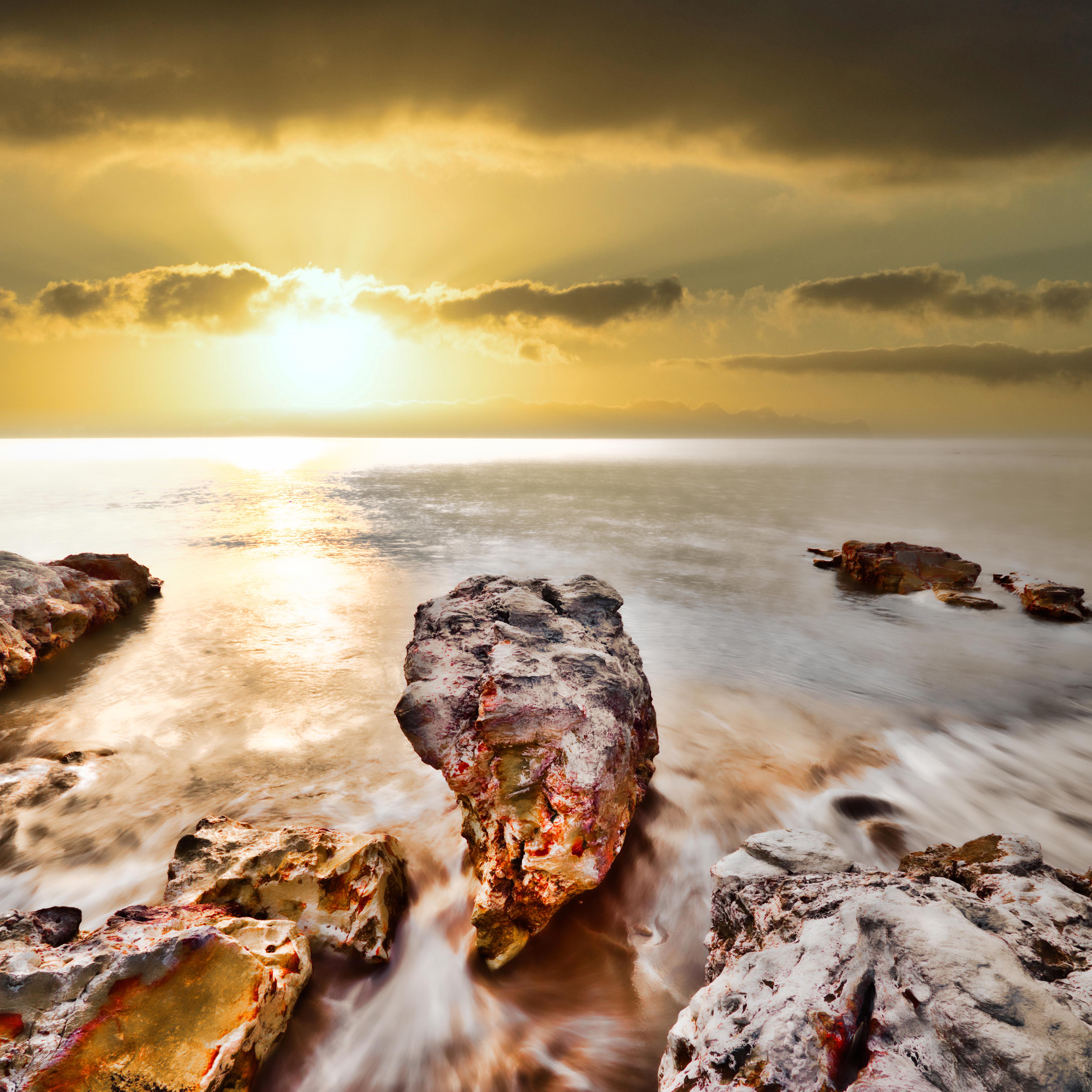 Nightcliff, Northern Territory – Golden Sunrise Coastal Wall Art