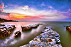 Nightcliff, Northern Territory – Coastal Rock Formations Wall Art