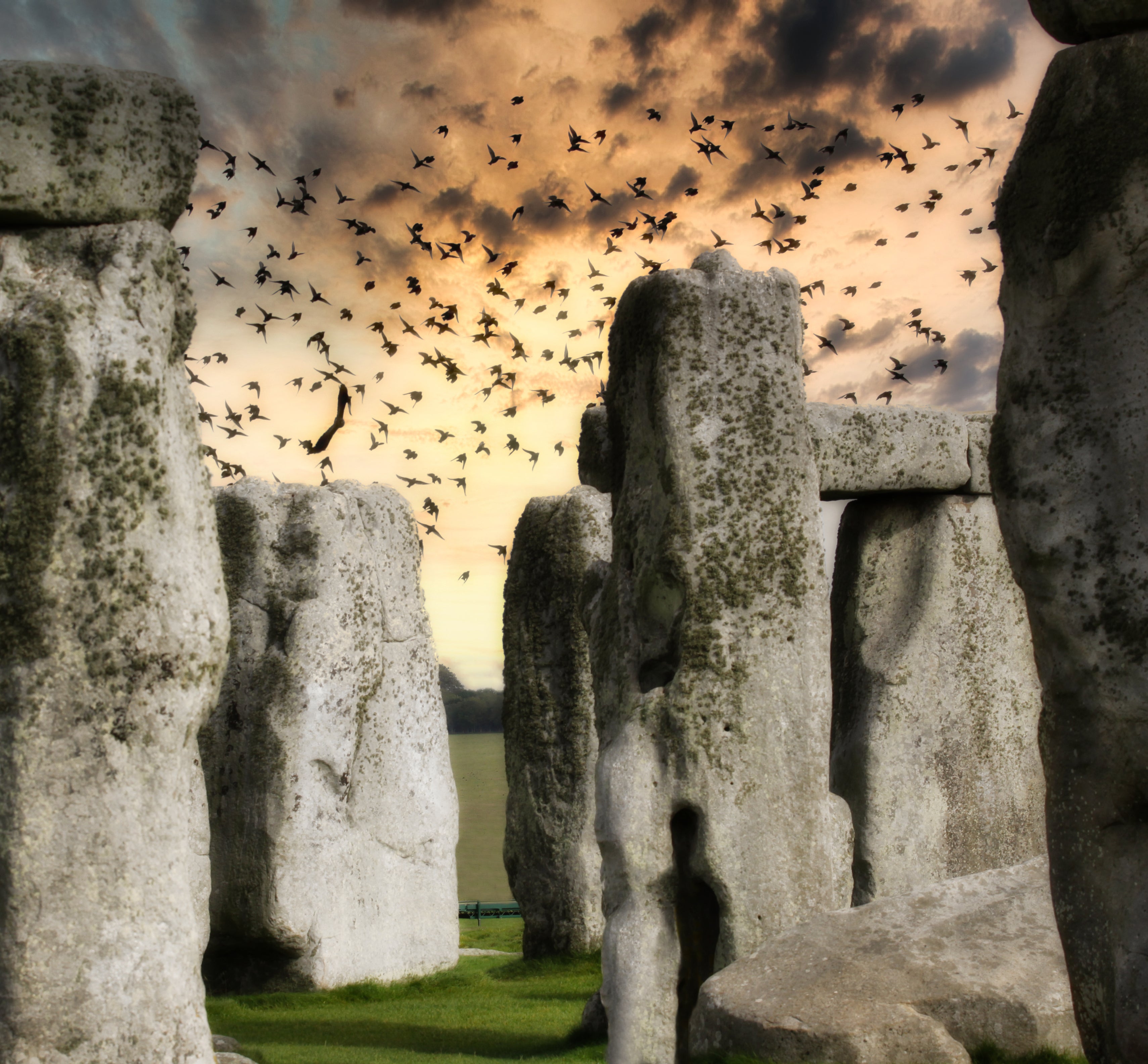 Stonehenge, England – Atmospheric Landscape Wall Art