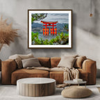 Miyajima, Japan – Floating Torii Gate Wall Art